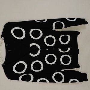 Venini Women's Size Small Fitted Cardigan Sweater